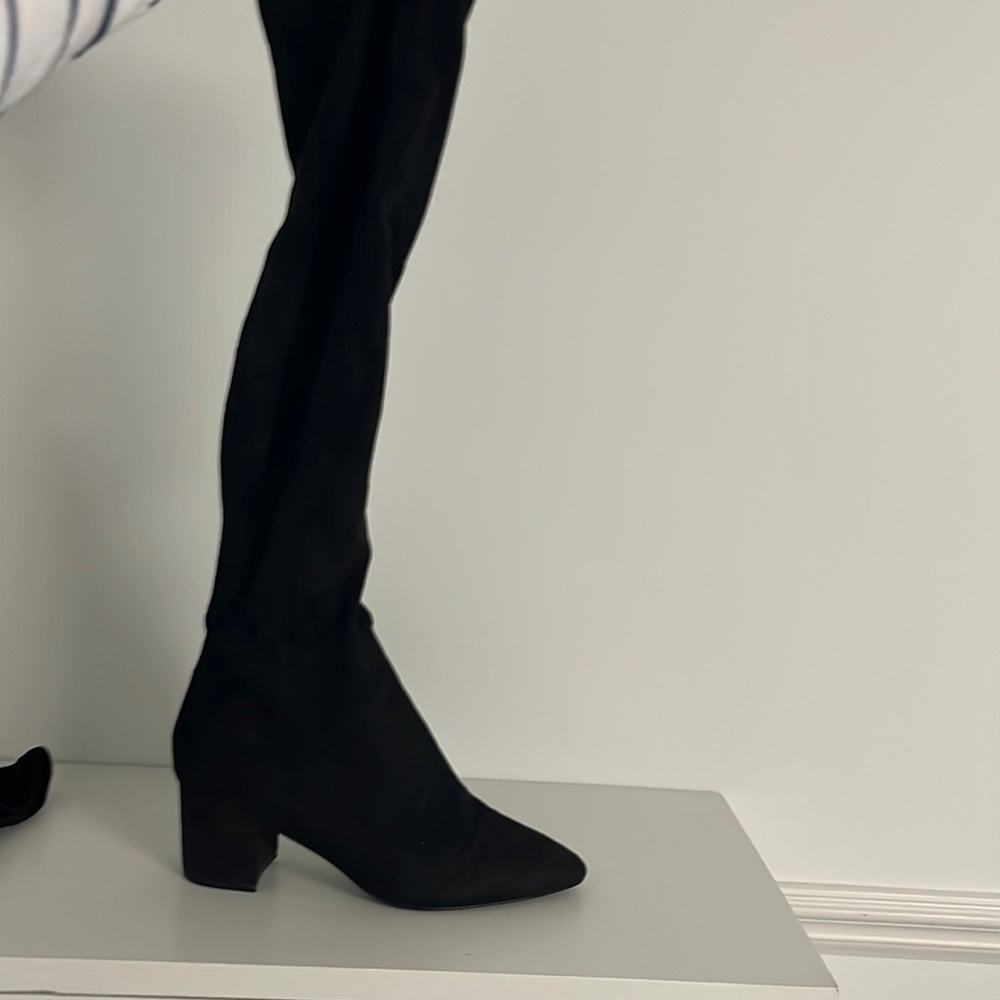 Steve Madden over the knee black boots - Size 7.5